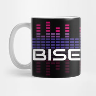 Music Equalizer Bars - Bisexual Mug